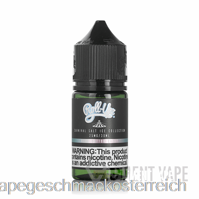 Eisblaues Zuckerwattesalz - Karneval - Saft Roll Upz - 30 Ml 25 Mg Vape-Geschmack